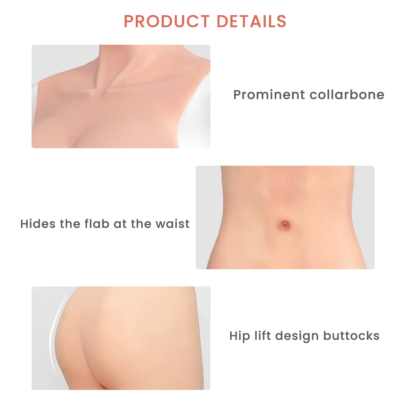 C Cup Ankle-length Bodysuit