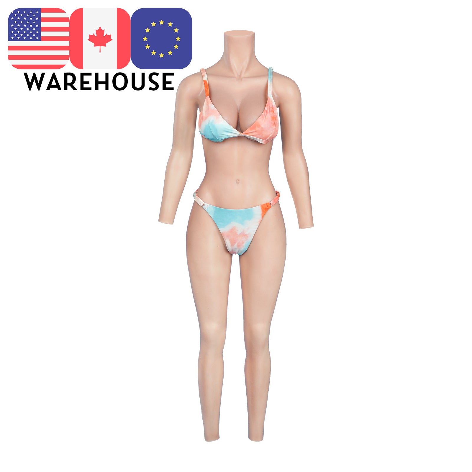 C-E Cup Full Bodysuit with Sleeve 4G