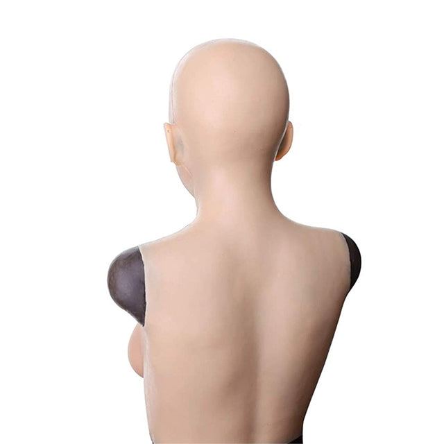 Christine with Breast Female Silicone Head Mask 7G