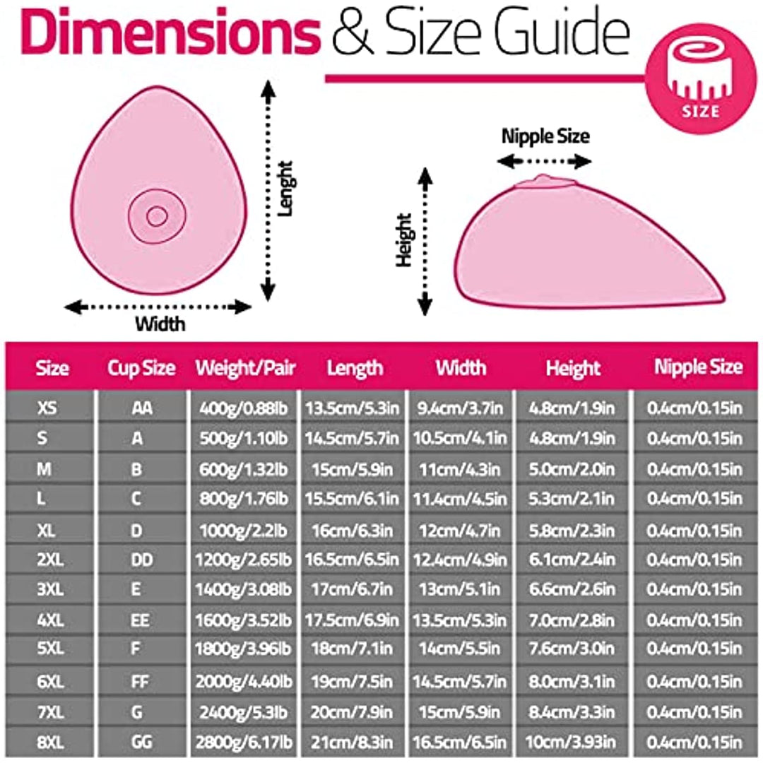 Silicone Breast Forms