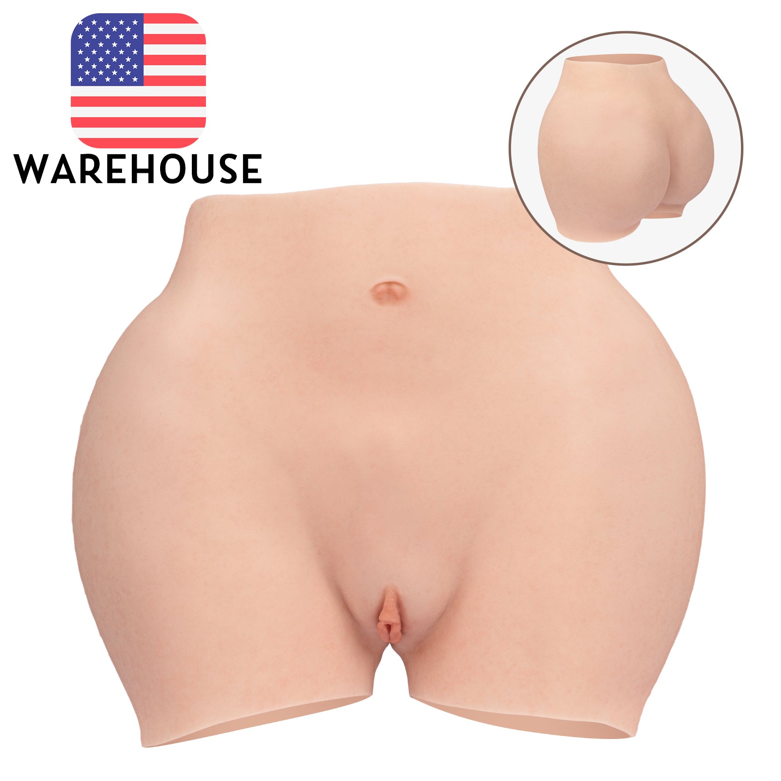 Silicone Panty Hip Enhancer Body Shaper Buttocks 8G