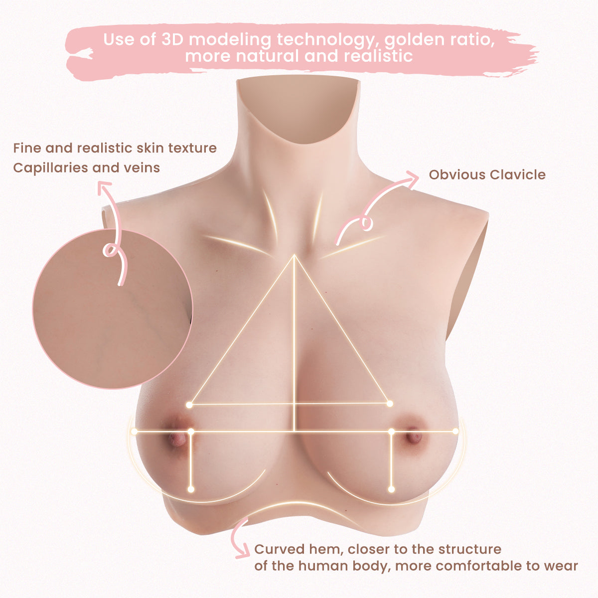 Kumiho H Cup 8G Breastplate Airbag Fill 4