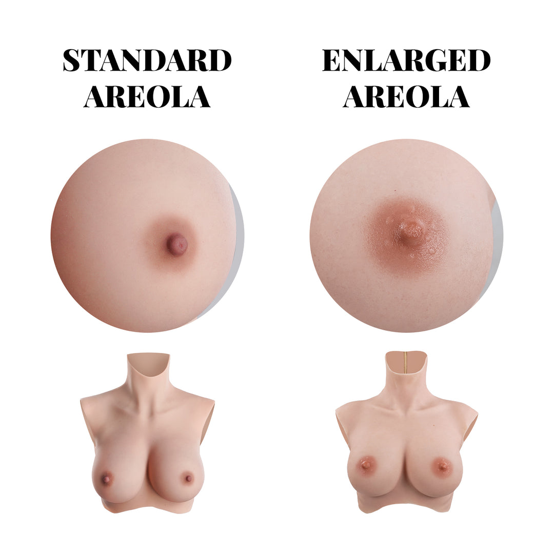 8G Only ✅ Larger Areola for Silicone Breast plate and Bodysuit