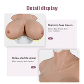 Minaky Giant Z Cup Silicone Realistic Breastplate Boob Crossdresser at only $399.99