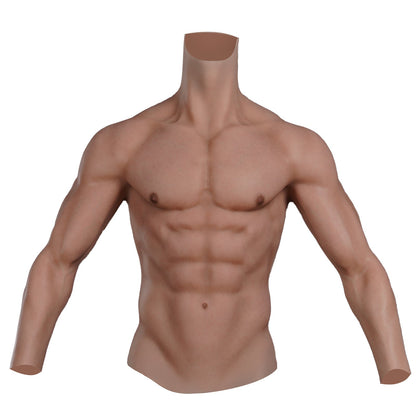 Oil-Free Silicone Muscle Suit Long Sleeve 8G