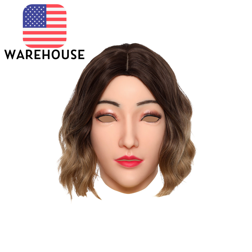 Emily Silicone Female Head Mask