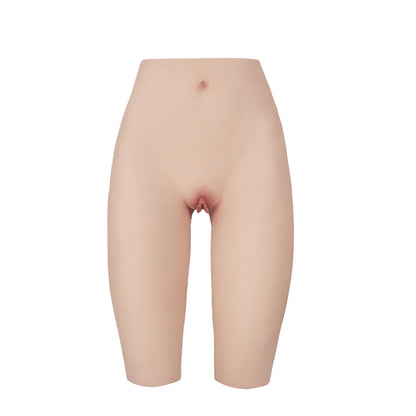 Half Length Silicone Vaginal Pants Hip-enhancer 8G