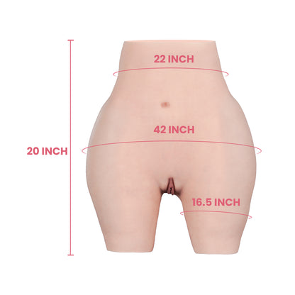 Extended Silicone Panty Hip Enhancer Body Shaper Buttocks 8G